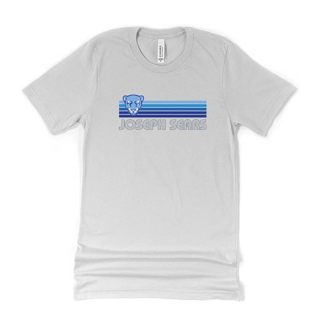 Sunset Stripes ~ Jersey T-Shirt ~ Joseph Sears School