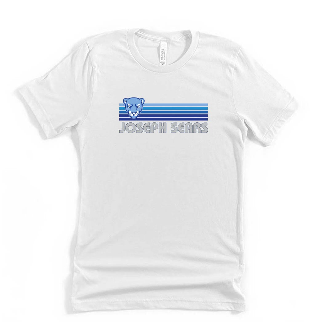 Sunset Stripes ~ Jersey T-Shirt ~ Joseph Sears School