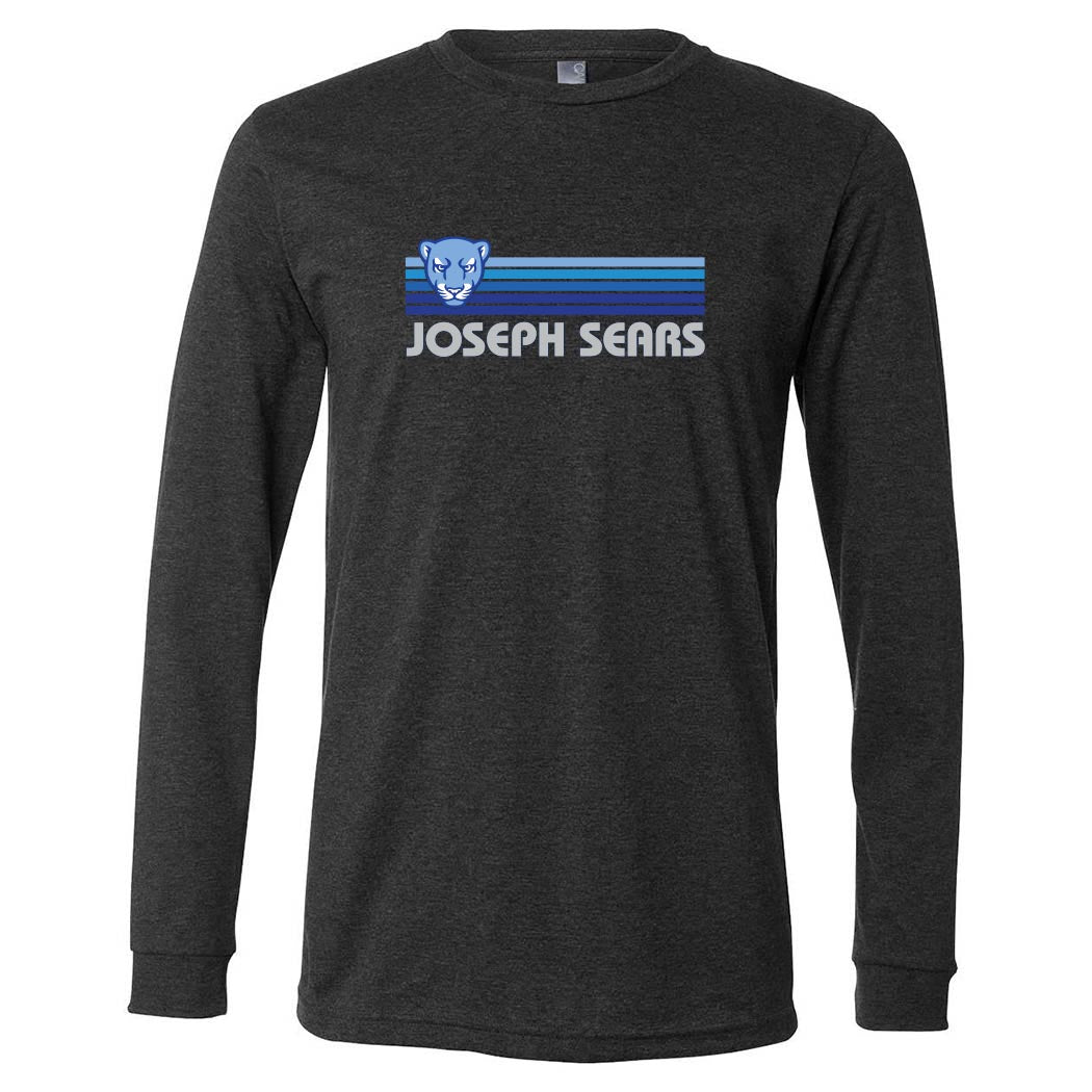 Sunset Stripes ~ Jersey Long Sleeve T-Shirt ~ Joseph Sears School