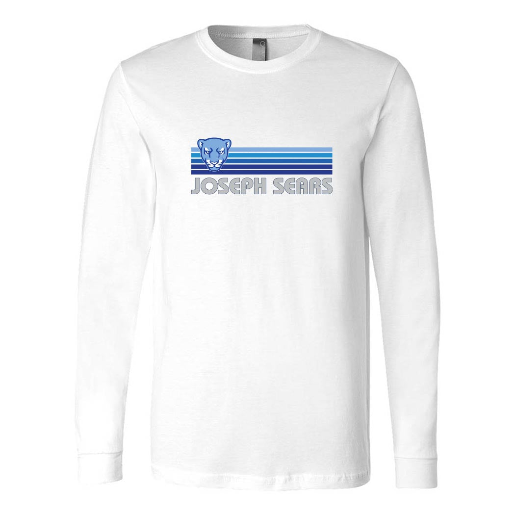 Sunset Stripes ~ Jersey Long Sleeve T-Shirt ~ Joseph Sears School