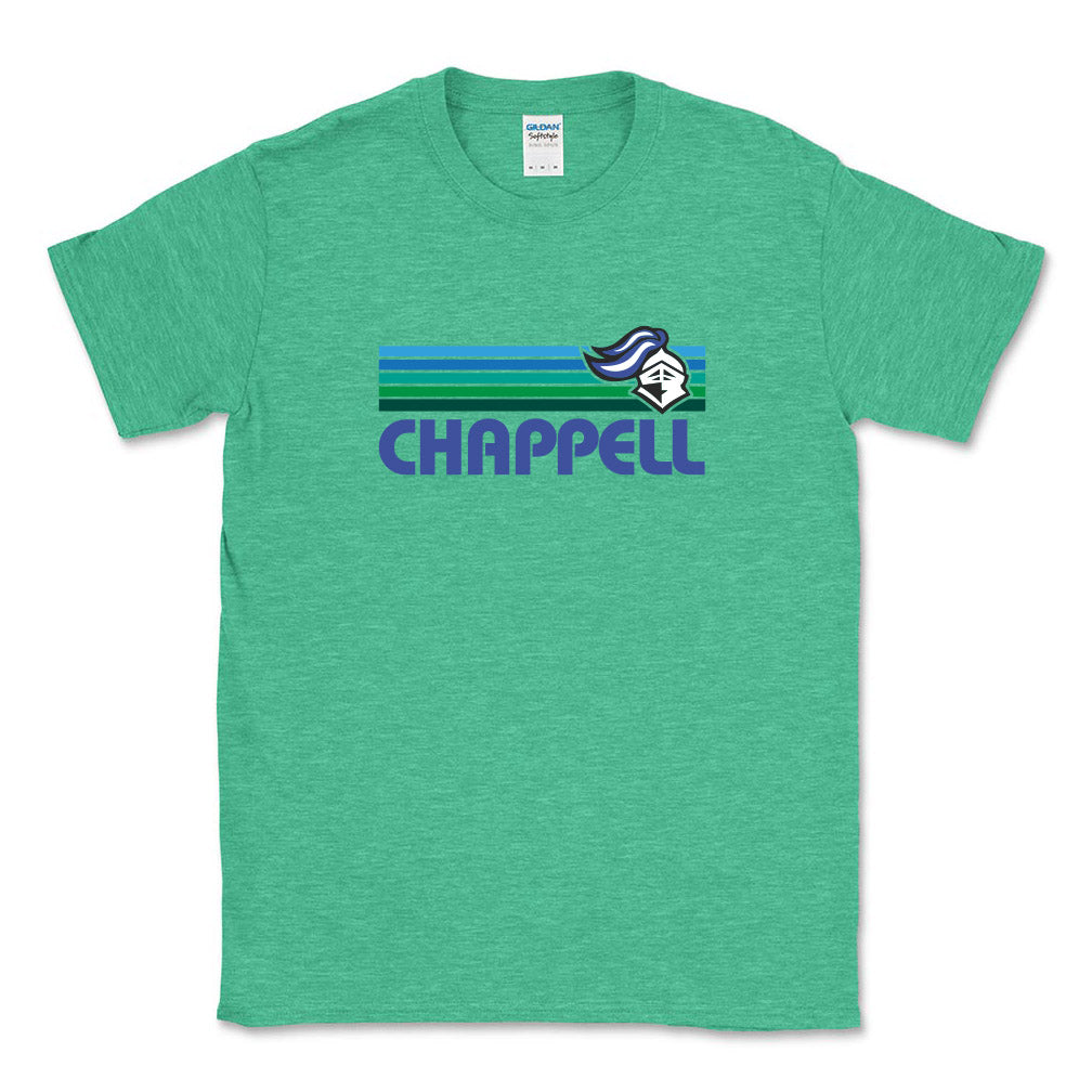 Sunset Stripes ~ Cotton T-Shirt ~ Chappell Elementary School
