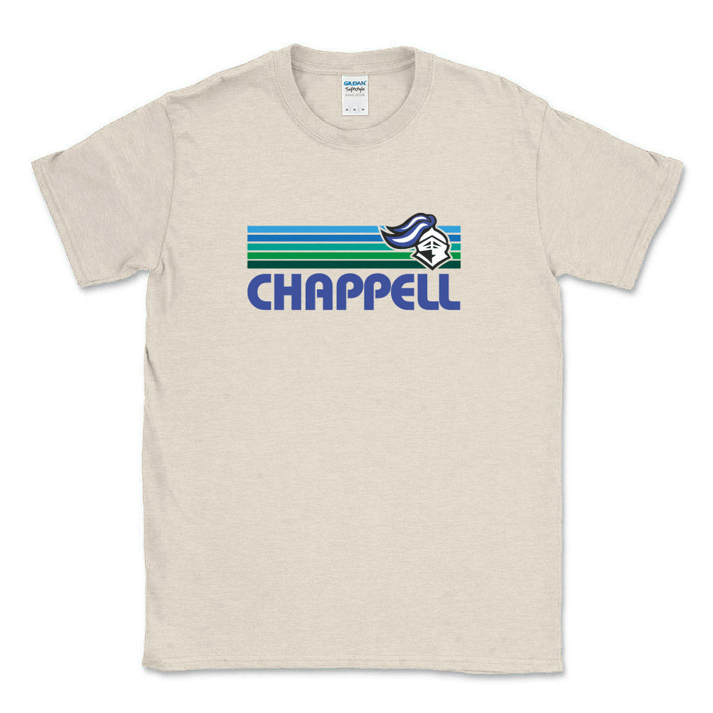 Sunset Stripes ~ Cotton T-Shirt ~ Chappell Elementary School