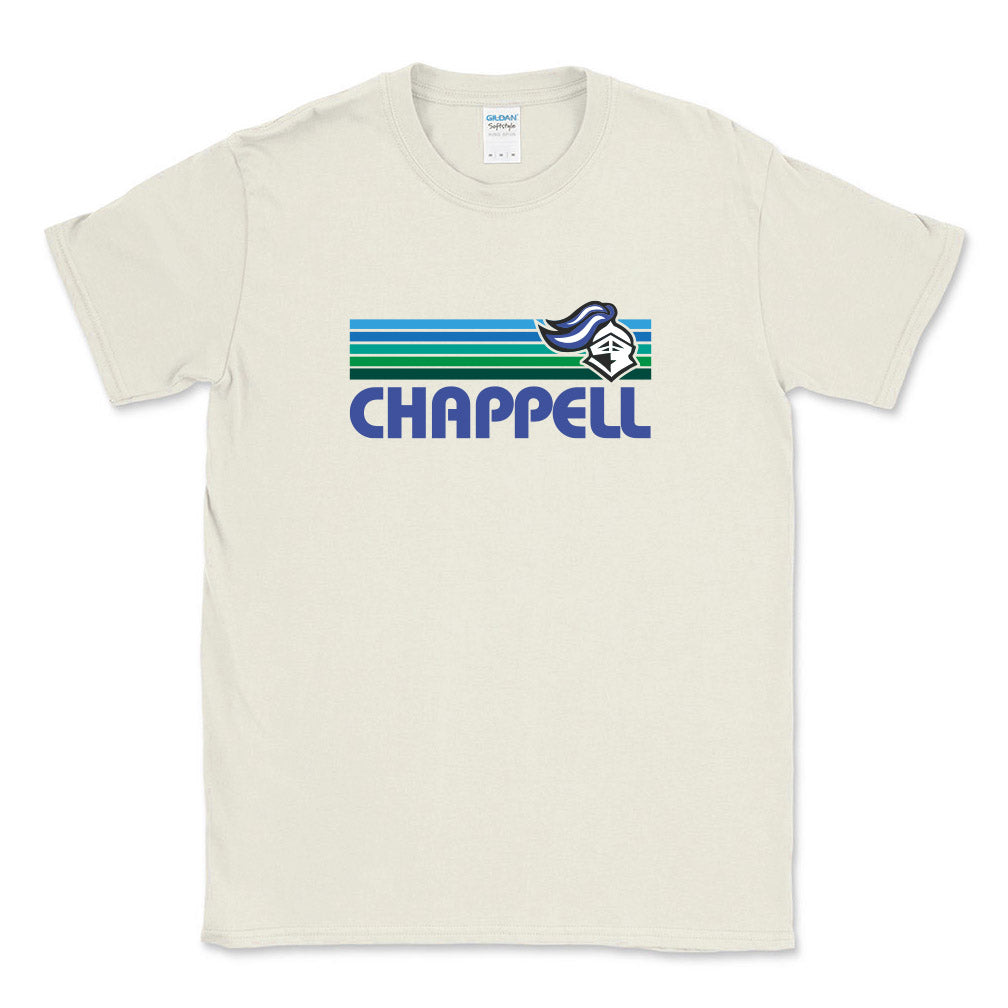Sunset Stripes ~ Cotton T-Shirt ~ Chappell Elementary School