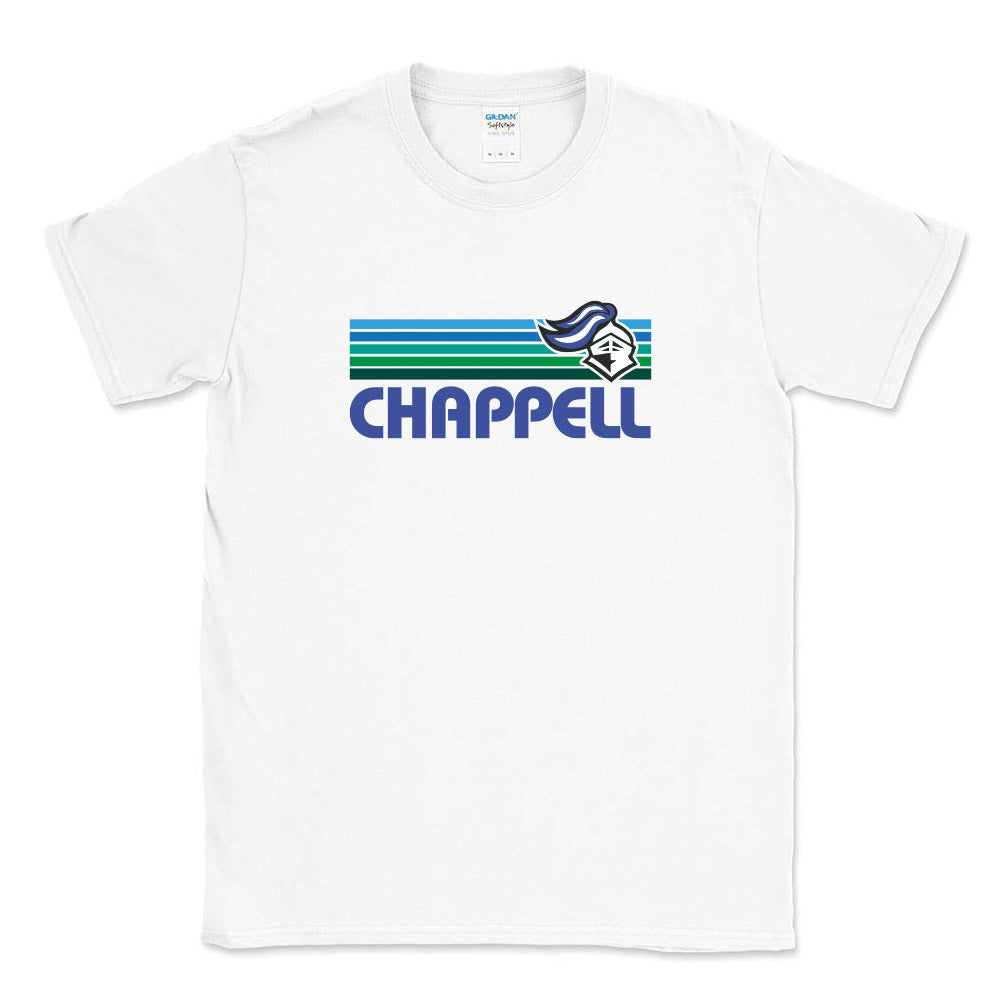 Sunset Stripes ~ Cotton T-Shirt ~ Chappell Elementary School
