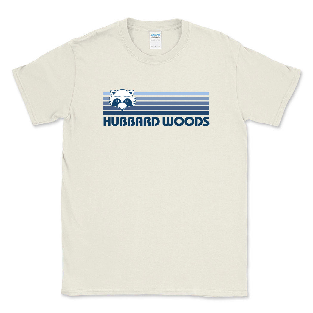 Sunset Stripes ~ Cotton T-Shirt ~ Hubbard Woods Elementary School
