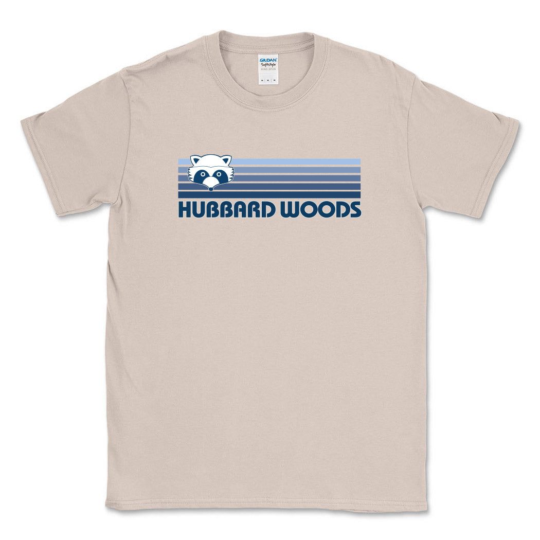 Sunset Stripes ~ Cotton T-Shirt ~ Hubbard Woods Elementary School