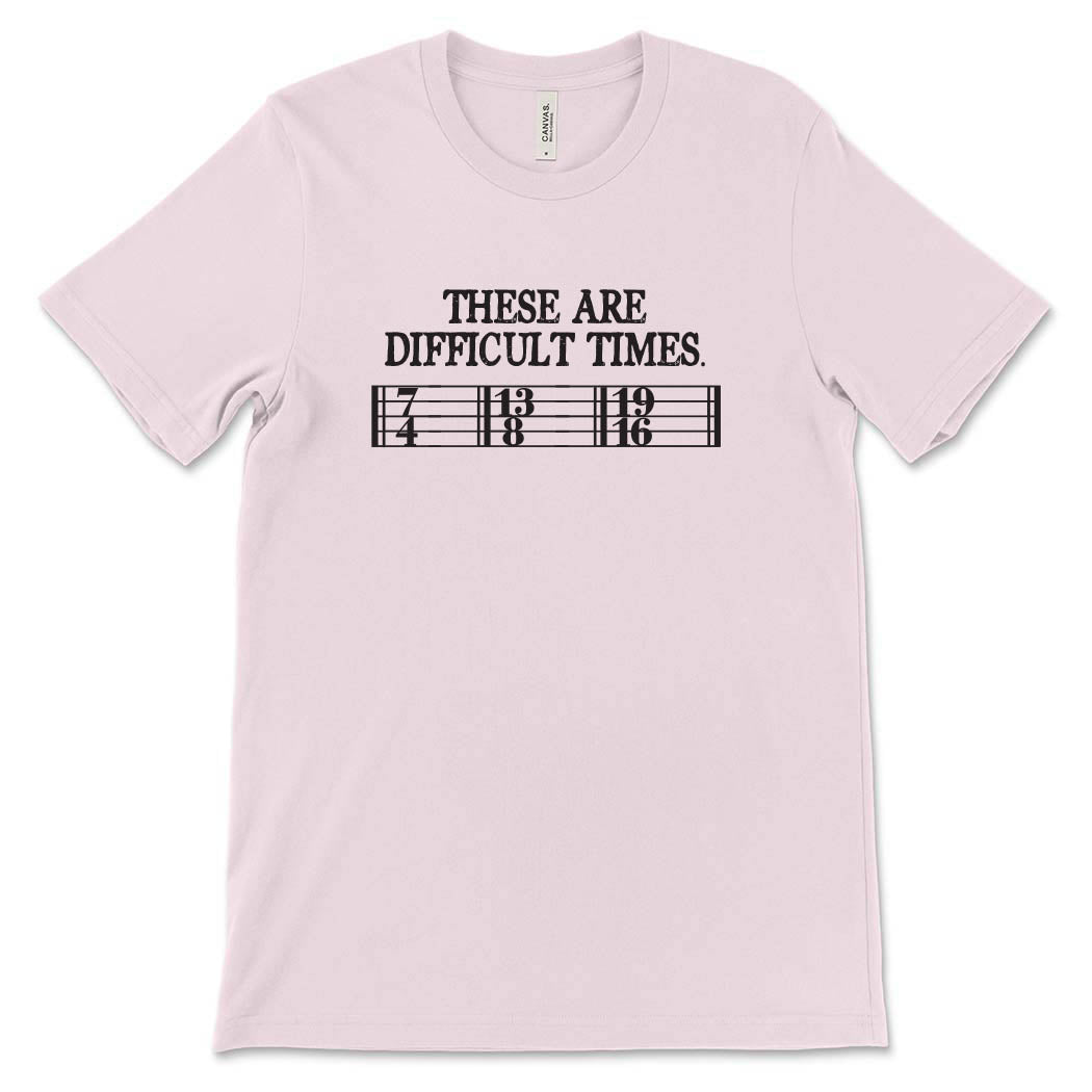 These Are Difficult Times ~ Youth Jersey T-Shirt ~ humanKIND