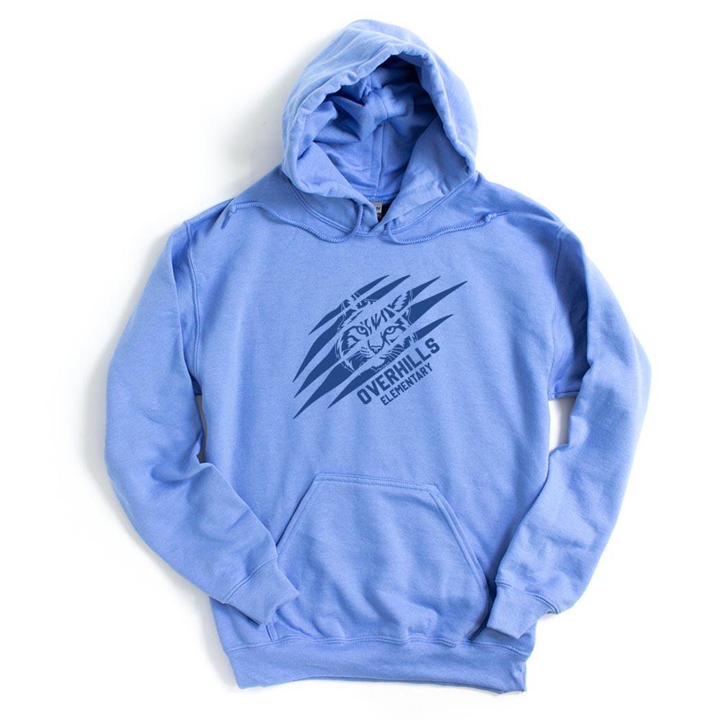 Torn - Overhills Elementary ~ Hoodie ~ Overhills Elementary School