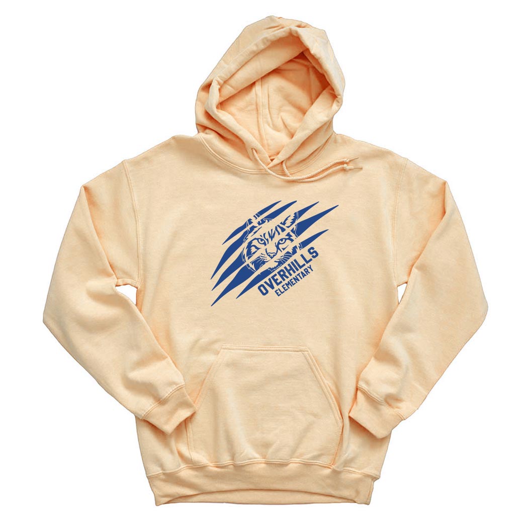 Torn - Overhills Elementary ~ Hoodie ~ Overhills Elementary School
