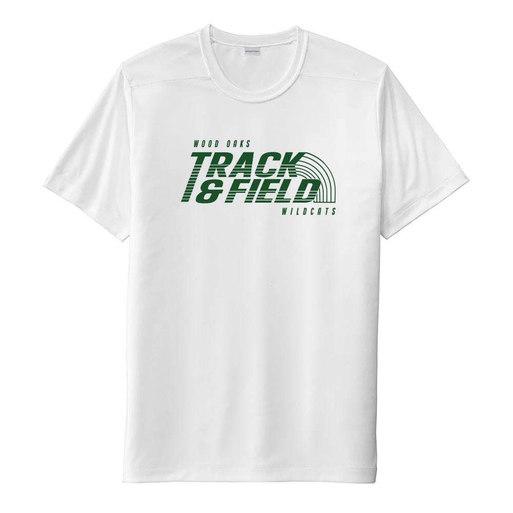 Track & Field ~ Performance Tee ~ Wood Oaks Junior High Athletics
