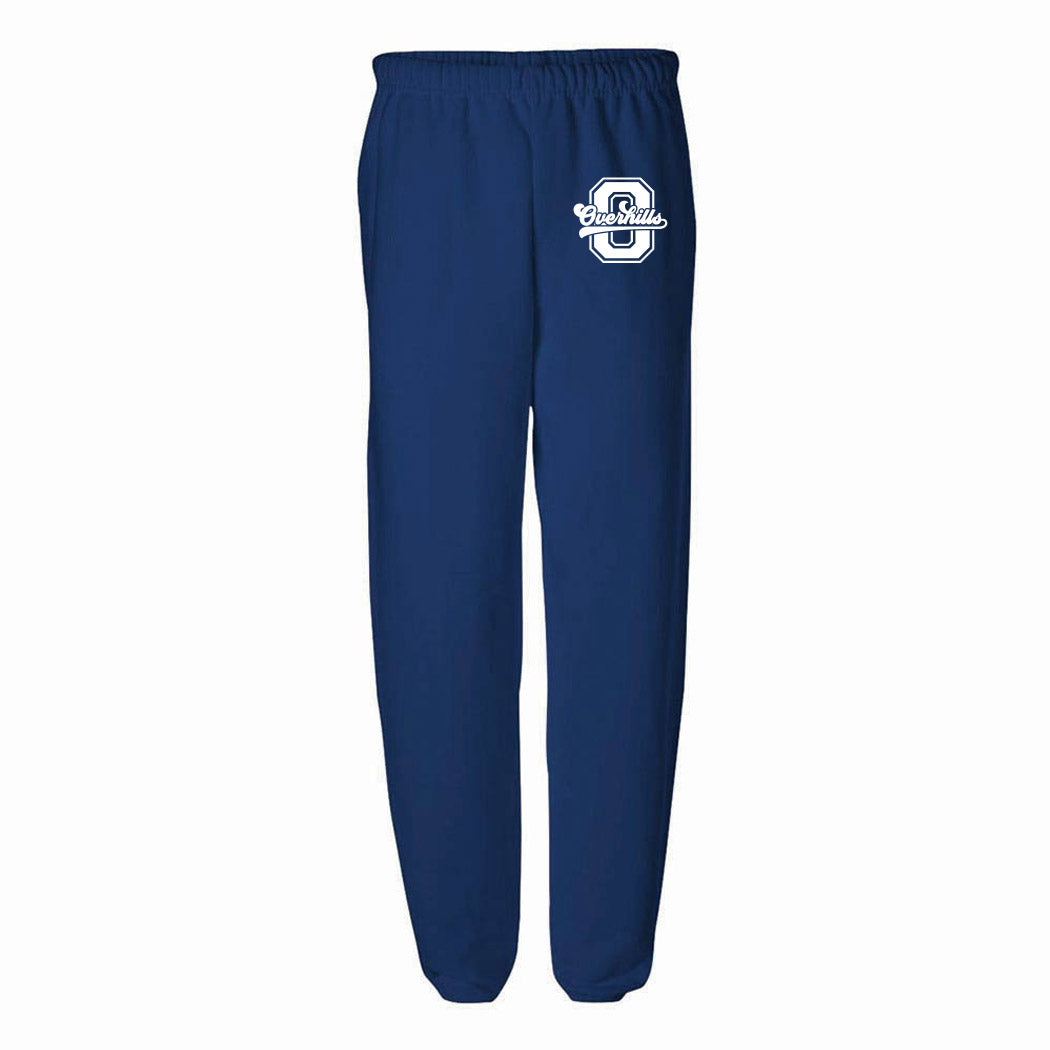 Varsity Letter Script Overhills ~ Sweatpants ~ Overhills Elementary School
