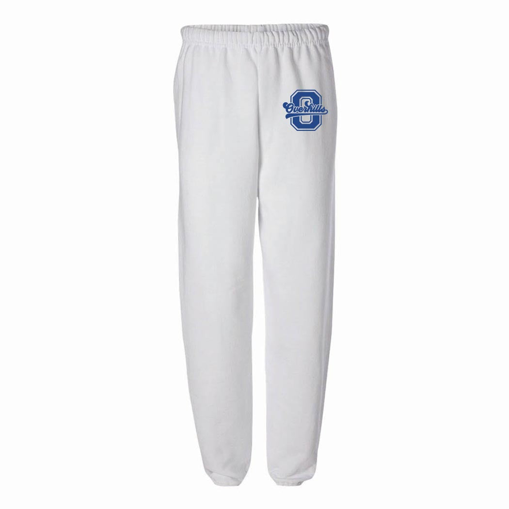 Varsity Letter Script Overhills ~ Sweatpants ~ Overhills Elementary School