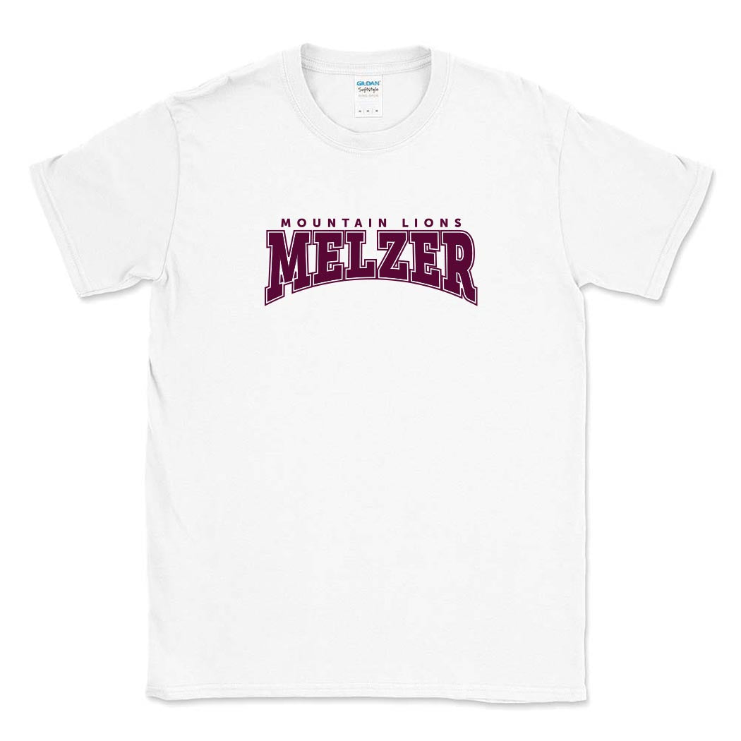Varsity Mountain Lions ~ Cotton T-Shirt ~ Melzer Elementary School