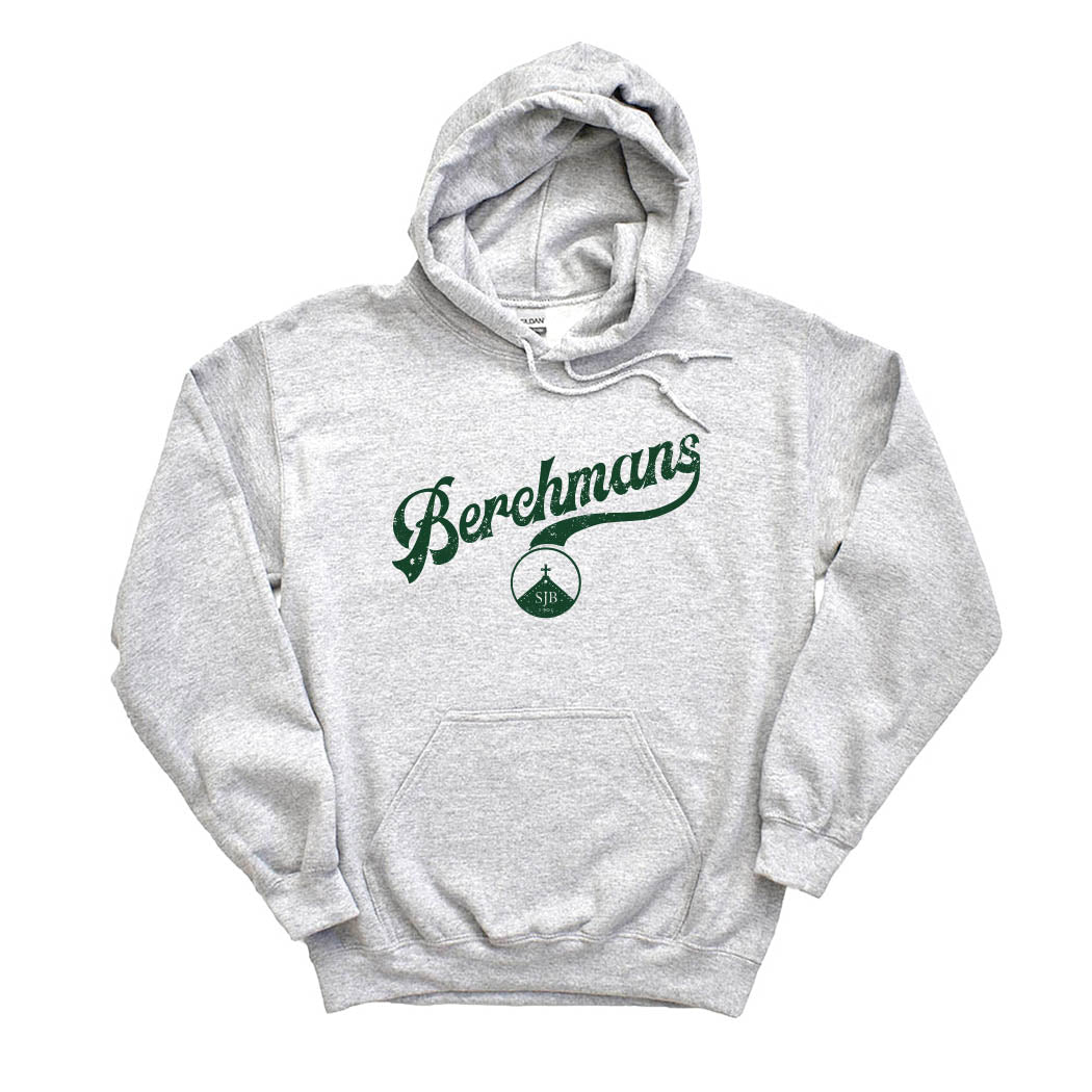 Vintage Script Berchmans ~ Hoodie ~ St. John Berchmans