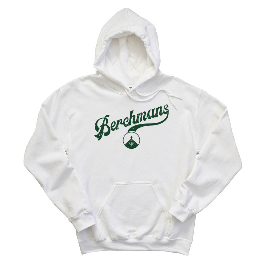 Vintage Script Berchmans ~ Hoodie ~ St. John Berchmans