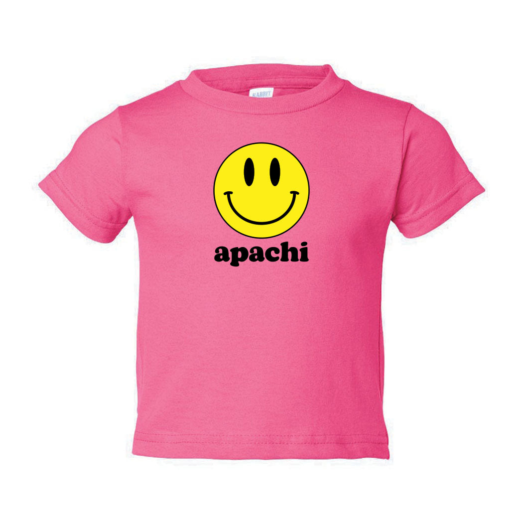 Vintage Smiley ~ Toddler Jersey T-Shirt ~ Apachi Day Camp