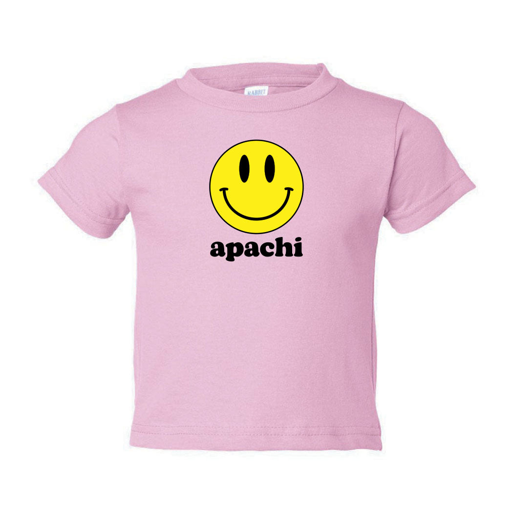 Vintage Smiley ~ Toddler Jersey T-Shirt ~ Apachi Day Camp
