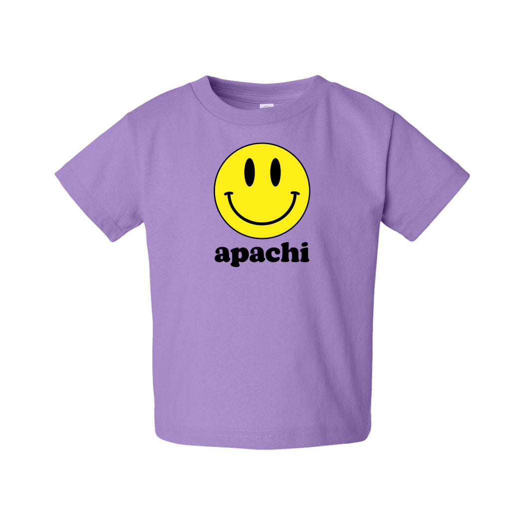 Vintage Smiley ~ Toddler Jersey T-Shirt ~ Apachi Day Camp