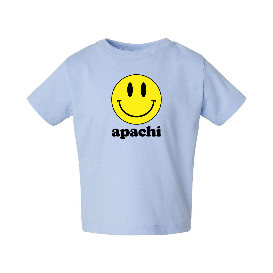 Vintage Smiley ~ Toddler Jersey T-Shirt ~ Apachi Day Camp