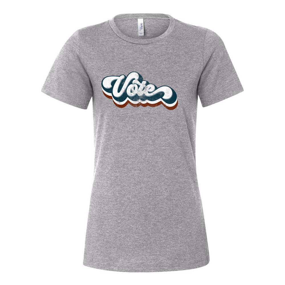 Vintage Vote ~ Women's Relaxed Jersey T-Shirt ~ LWV of Wilmette