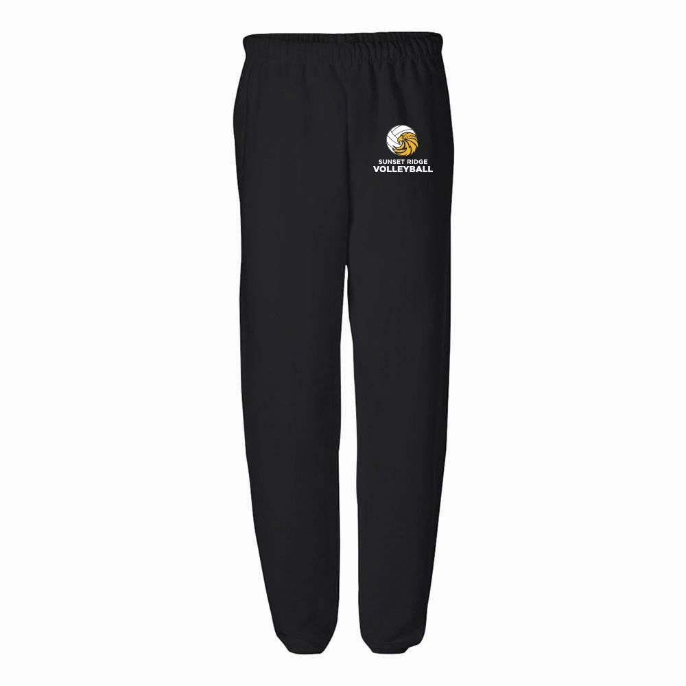 VOLLEYBALL SWEATPANTS ~ SUNSET RIDGE SCHOOL ~ youth & adult ~ classic unisex fit