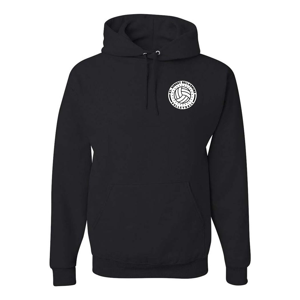 Volleyball Badge ~ Hoodie ~ St. Robert Bellarmine Academy