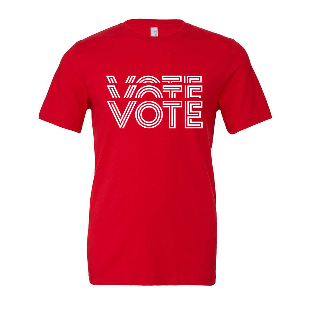 Vote Deco ~ Jersey T-Shirt ~ LWV of Wilmette