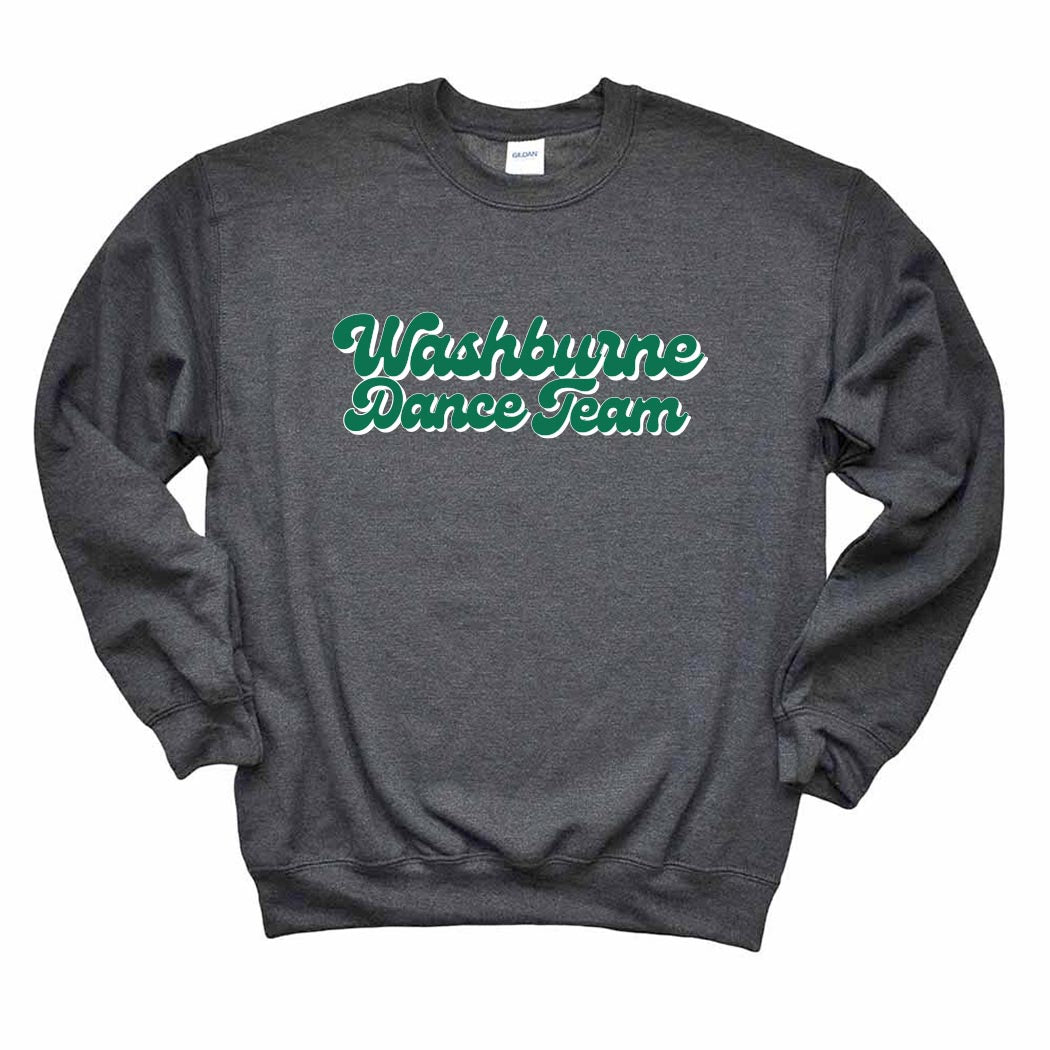 Washburne Dance Team ~ Crewneck Sweatshirt ~ Washburne Dance Team