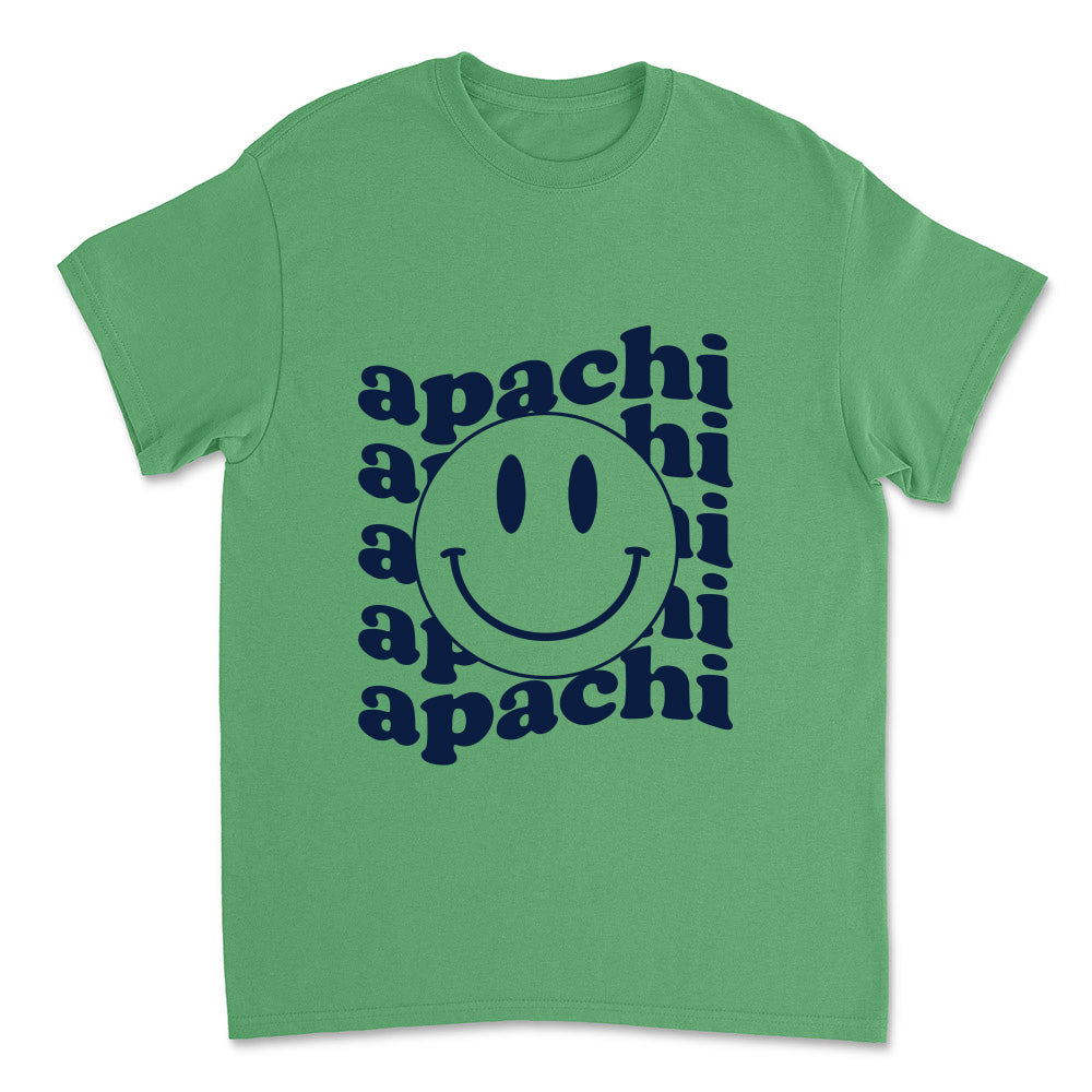 APACHI WAVY SMILEY TEE ~ youth ~ classic unisex fit