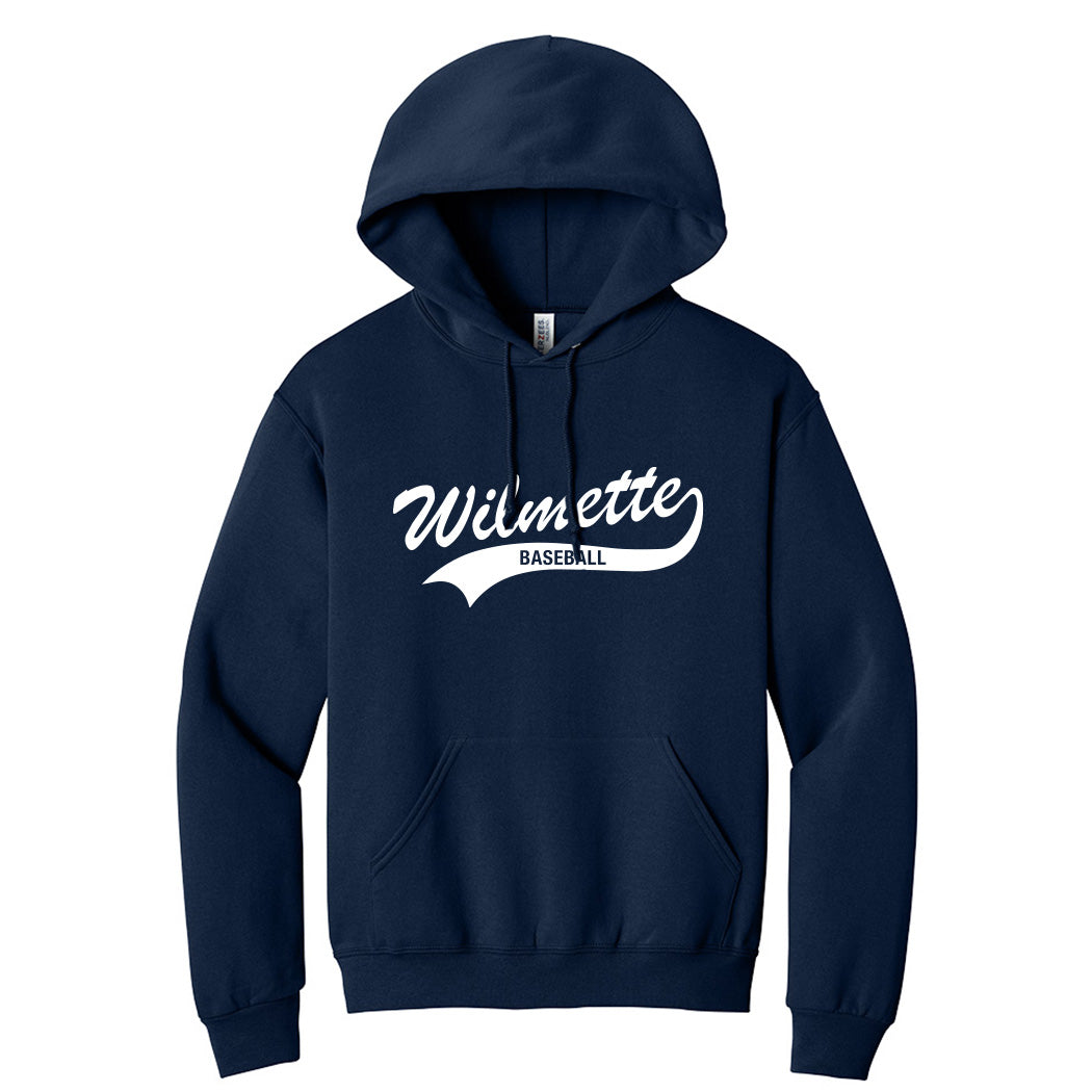 Travel Team Personalized ~ Nublend Hoodie ~ Wilmette Baseball Association