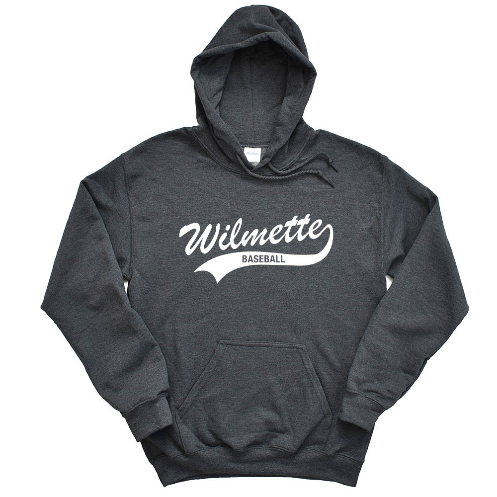 Travel Team Personalized ~ Hoodies ~ Wilmette Baseball