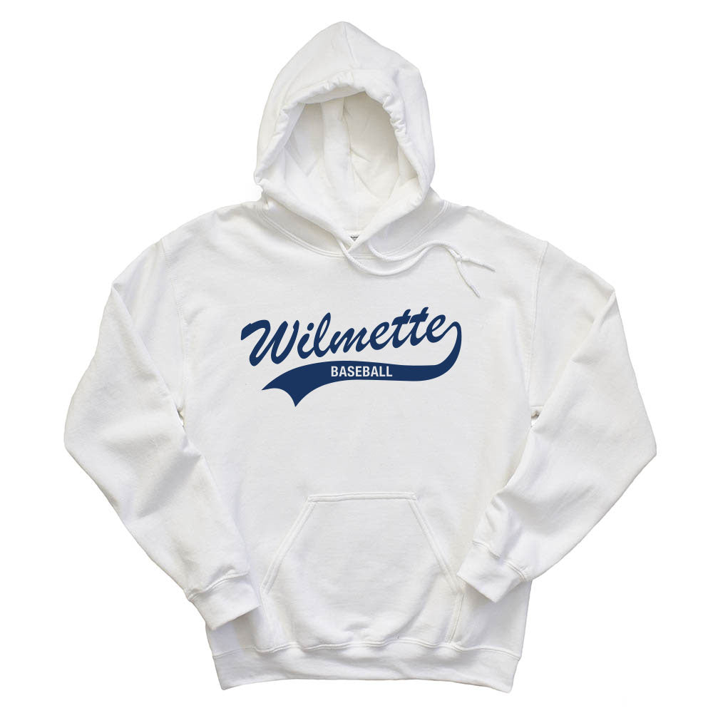 Travel Team Personalized ~ Hoodies ~ Wilmette Baseball