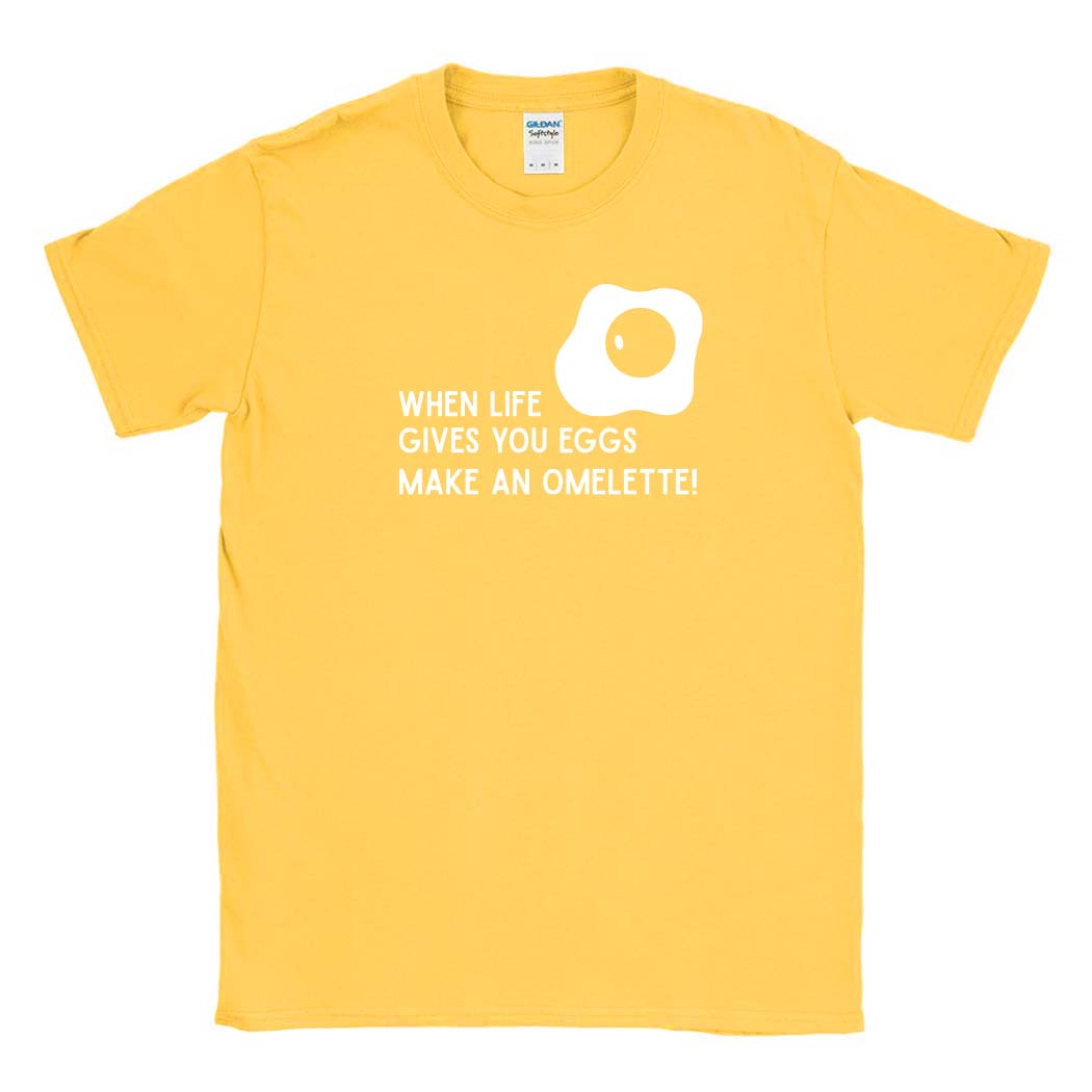 When Life Gives You Eggs ~ Cotton T-Shirt ~ Prospect Theatre