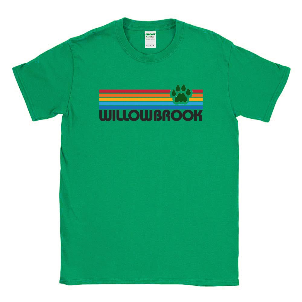 SUNSET SOFTSTYLE TEE ~ WILLOWBROOK ELEMENTARY ~ youth & adult ~ classic unisex fit