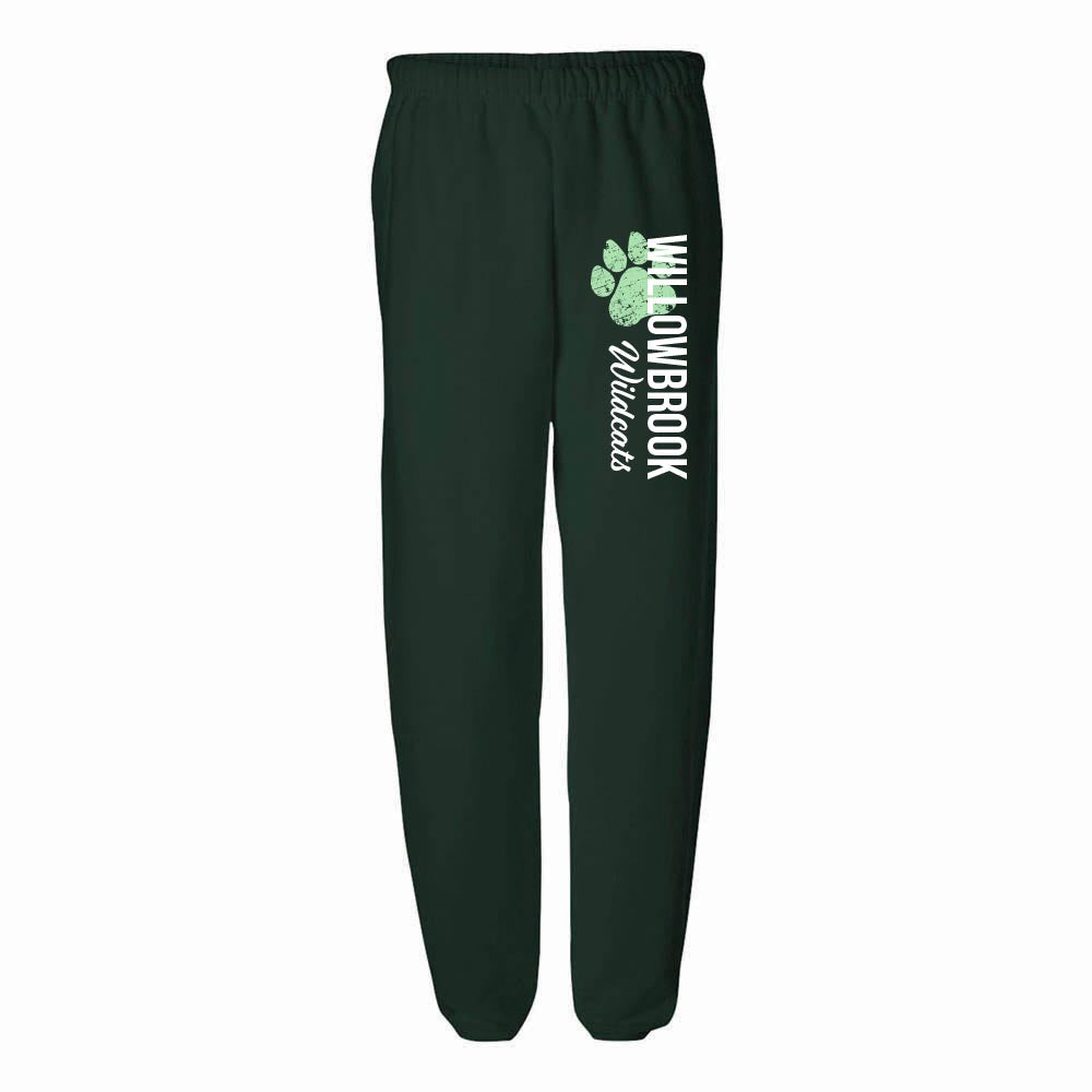 WILOWBROOK SWEATPANTS ~ WILLOWBROOK ELEMENTARY ~ youth & adult ~ classic unisex fit