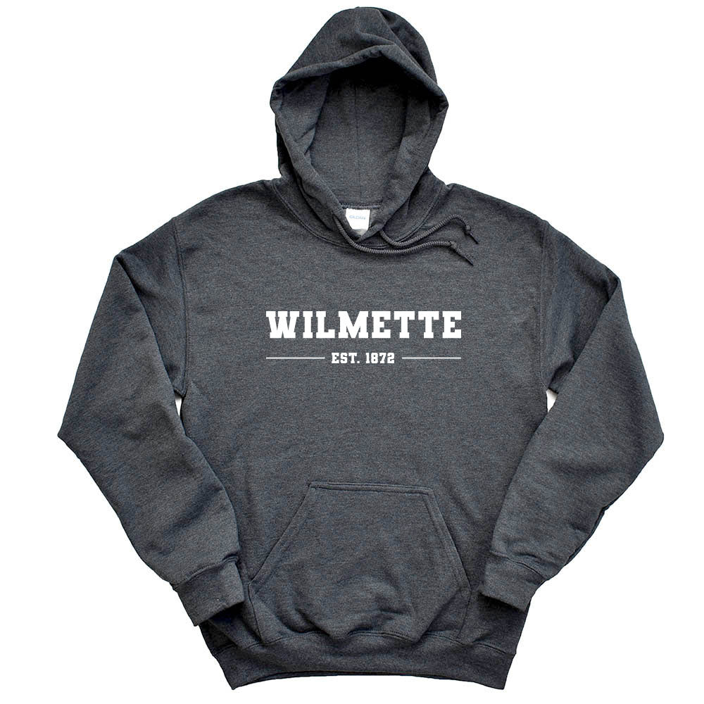 Wilmette Established ~ Hoodie ~ Club Wilmette