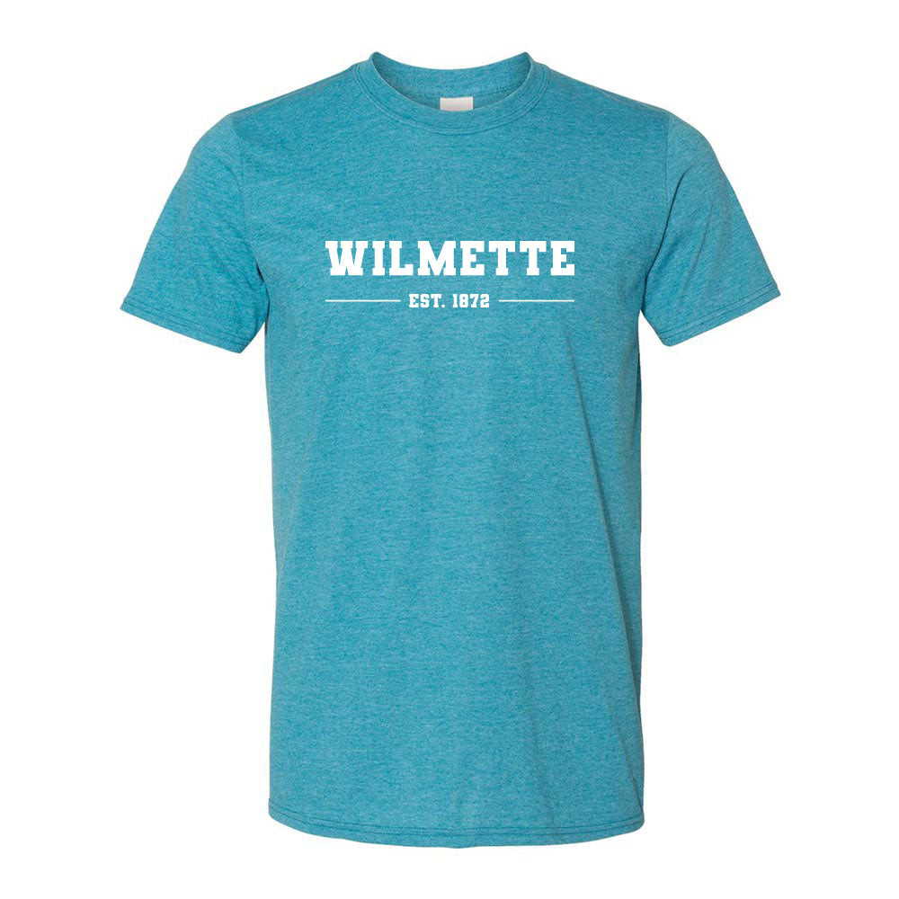 Wilmette Established ~ Cotton T-Shirt ~ Club Wilmette