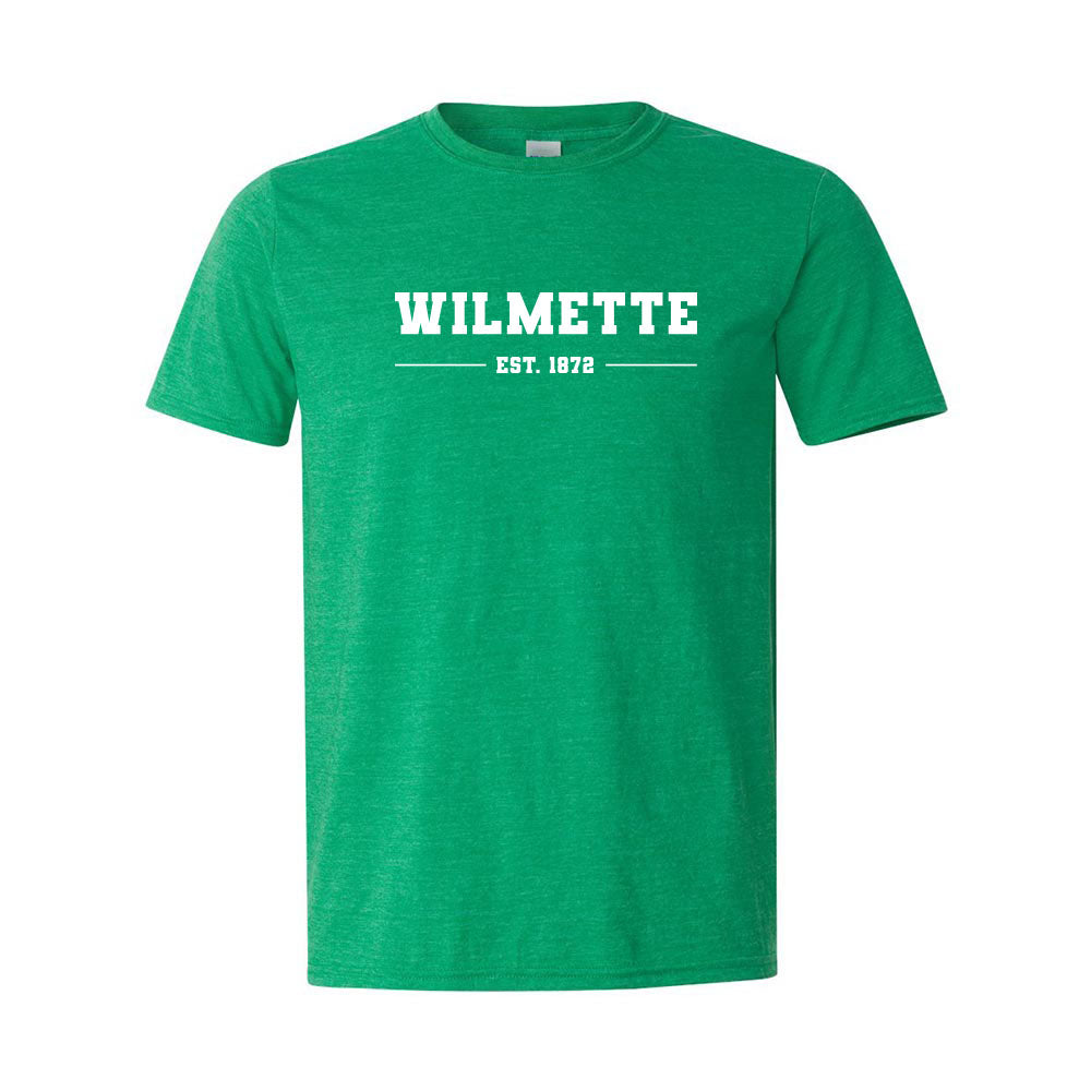 Wilmette Established ~ Cotton T-Shirt ~ Club Wilmette