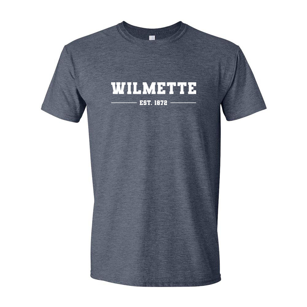 Wilmette Established ~ Cotton T-Shirt ~ Club Wilmette