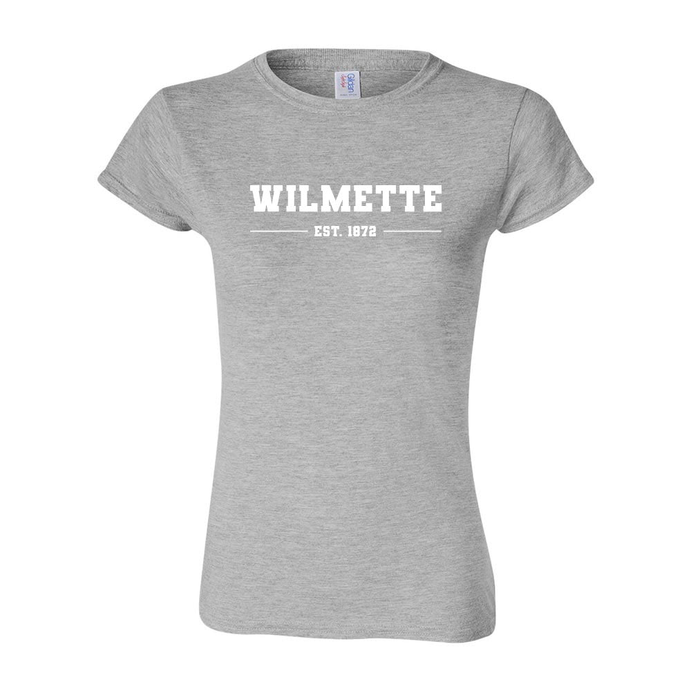 Wilmette Established ~ Cotton T-Shirt ~ Club Wilmette