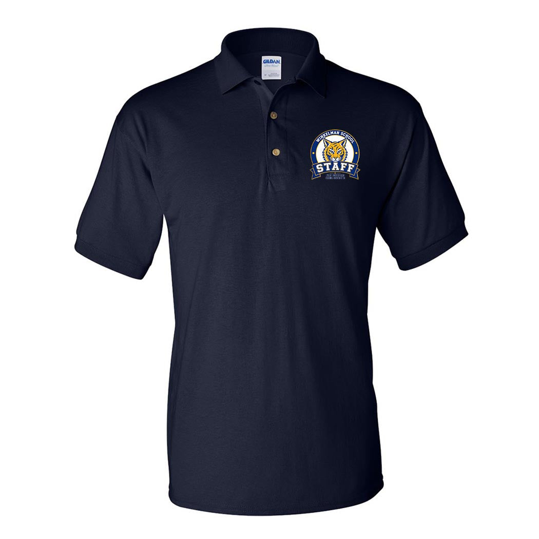 Winkelman Staff Badge ~ 50/50 Polo ~ Winkelman Elementary School Staff