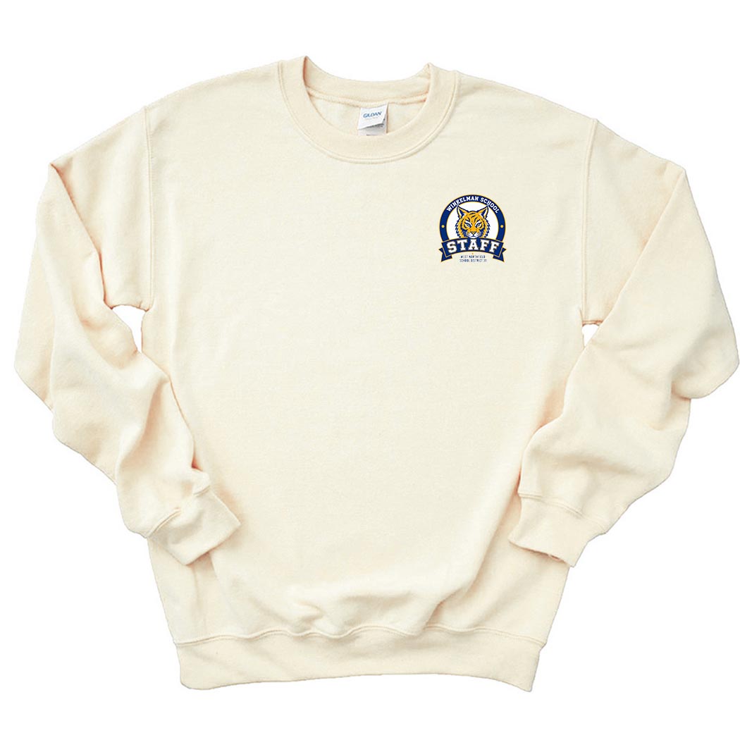 Winkelman Staff Badge ~ Crewneck Sweatshirt ~ Winkelman Elementary School Staff