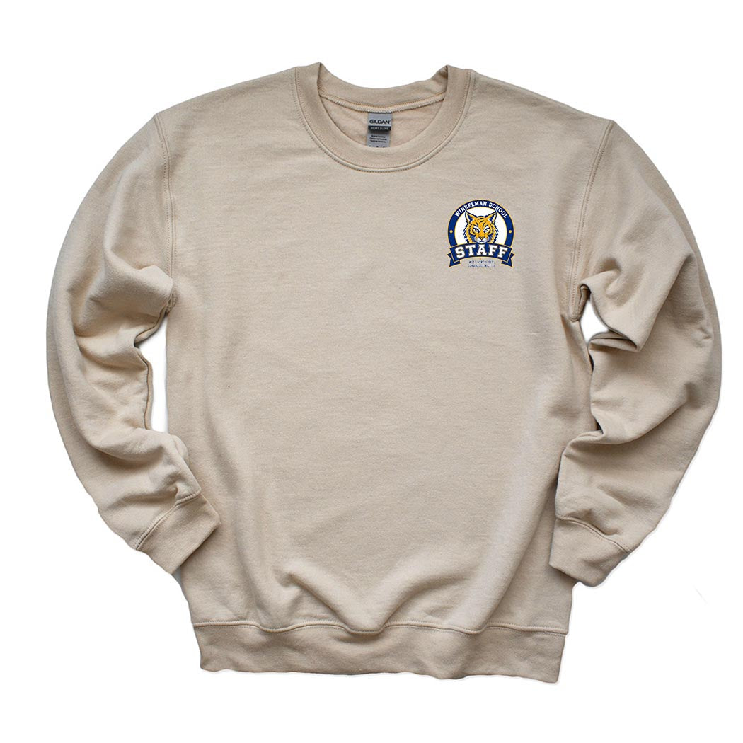 Winkelman Staff Badge ~ Crewneck Sweatshirt ~ Winkelman Elementary School Staff