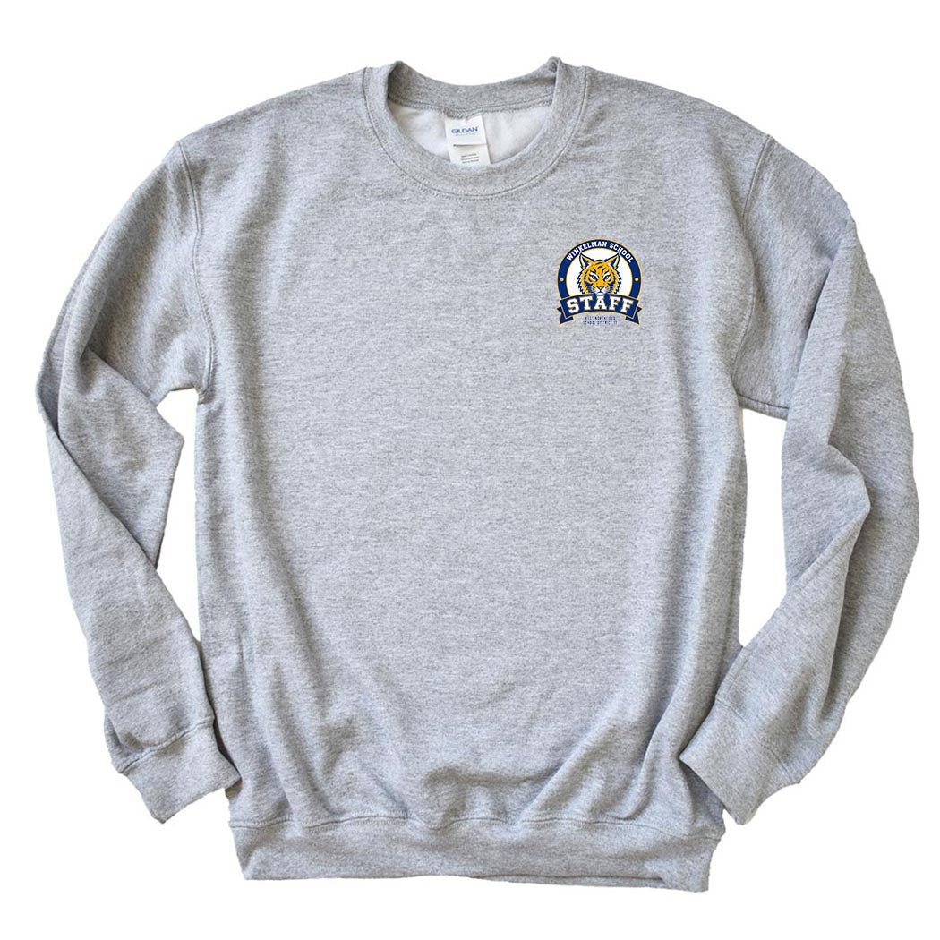 Winkelman Staff Badge ~ Crewneck Sweatshirt ~ Winkelman Elementary School Staff
