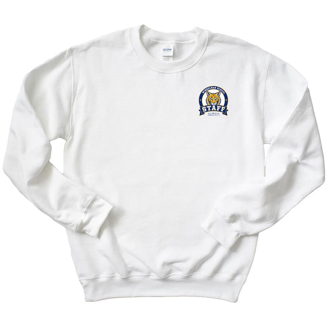 Winkelman Staff Badge ~ Crewneck Sweatshirt ~ Winkelman Elementary School Staff