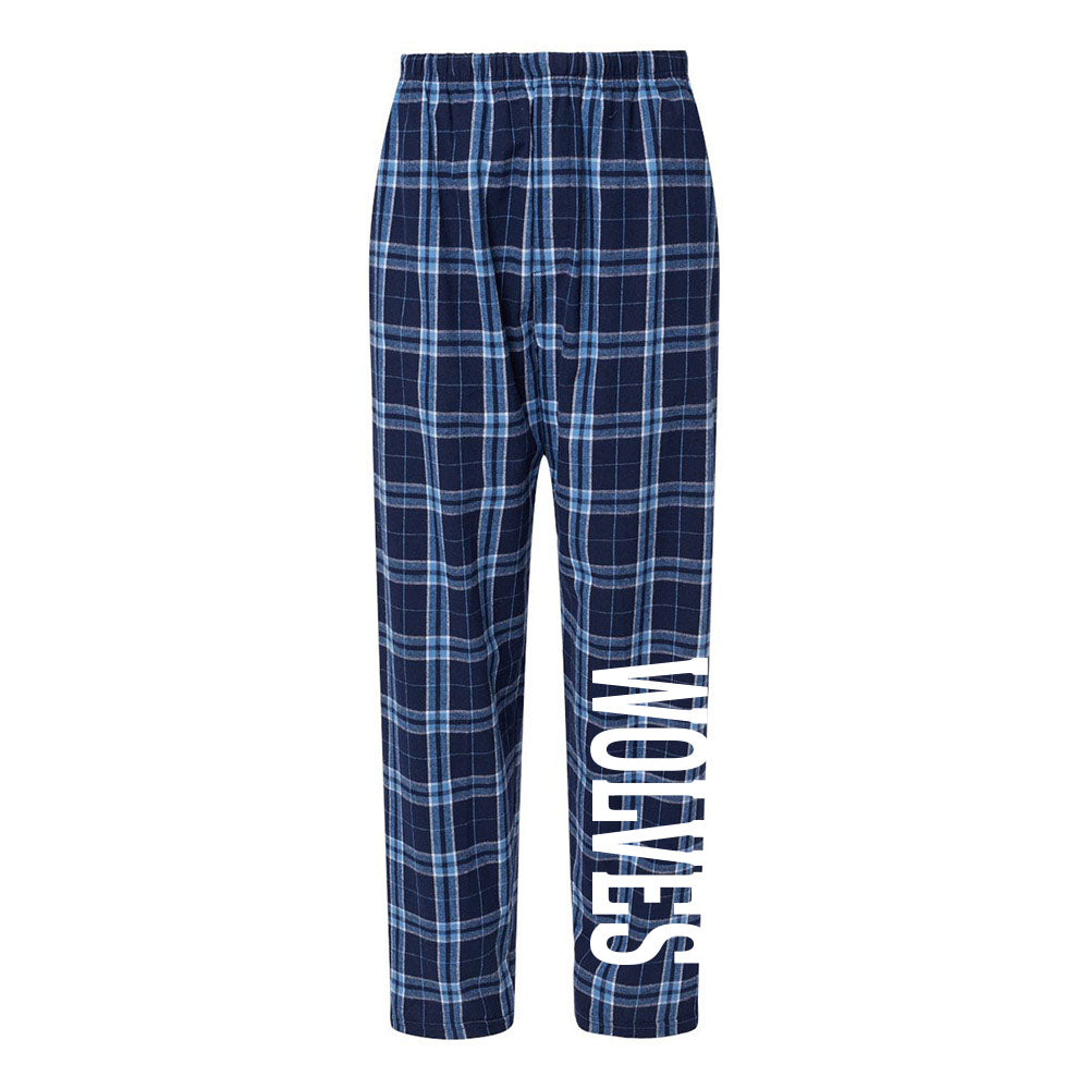 Wolves ~ Flannel Pants ~ Wilmette Junior High School