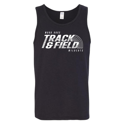 Track & Field ~ Cotton Tank ~ Wood Oaks Athletics