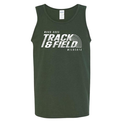 Track & Field ~ Cotton Tank ~ Wood Oaks Athletics