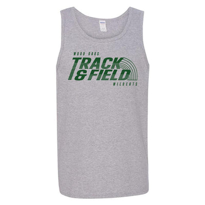 Track & Field ~ Cotton Tank ~ Wood Oaks Athletics