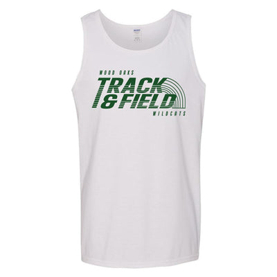 Track & Field ~ Cotton Tank ~ Wood Oaks Athletics